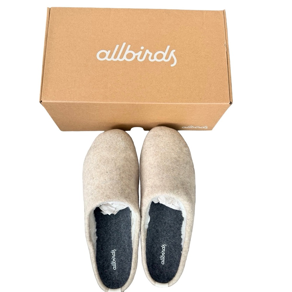 Allbirds Wool Slipper Natural White Mens 10 / Womens 11.5 - Picture 5 of 5